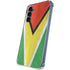 Guyana Flag Distressed Galaxy A35 5G Clear Case